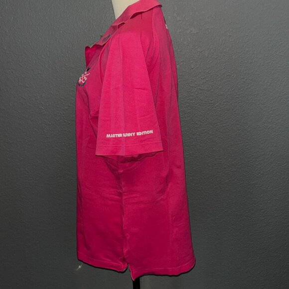RARE VINTAGE 2010 JAPANESE MASTER BUNNY EDITION WOMEN'S GOLF POLO SHIRT  EUC 6 - Picture 5 of 15